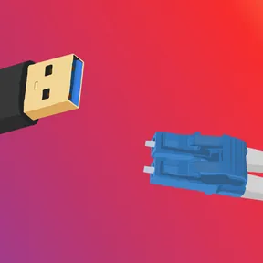 USB over fiber