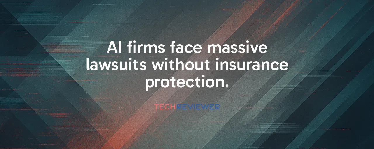 AI firms face massive lawsuits without insurance protection.