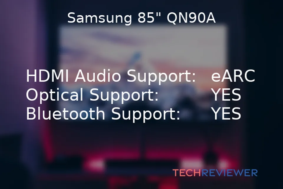 Best Soundbars for the Samsung 85" QN90A TV TechReviewer