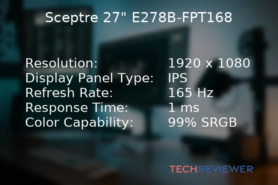 Is the Sceptre 27" E278BFPT168 Good for Gaming? TechReviewer