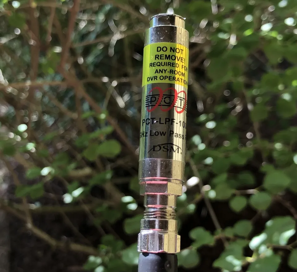 Coax Low Pass Filter