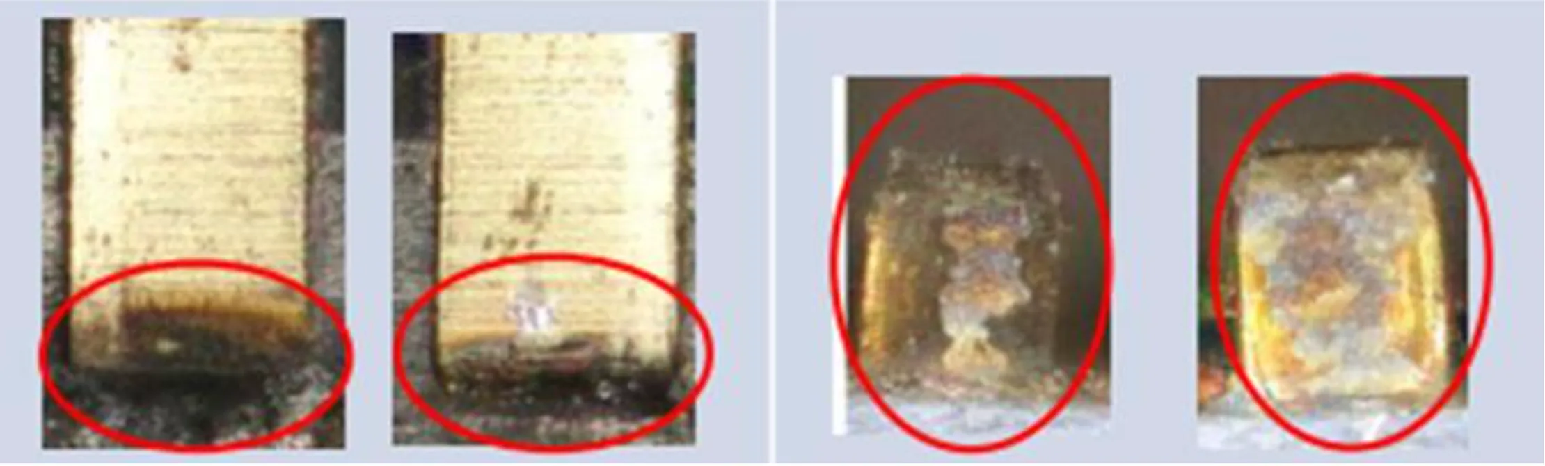 Examples of USB-C Arc Damage which USB-C Type 2.1 is mitigating