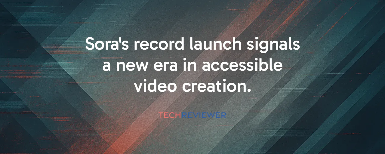 Sora's record launch signals a new era in accessible video creation.