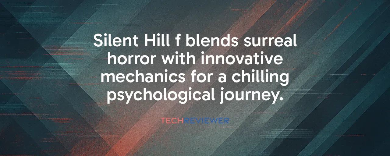 Silent Hill f blends surreal horror with innovative mechanics for a chilling psychological journey.