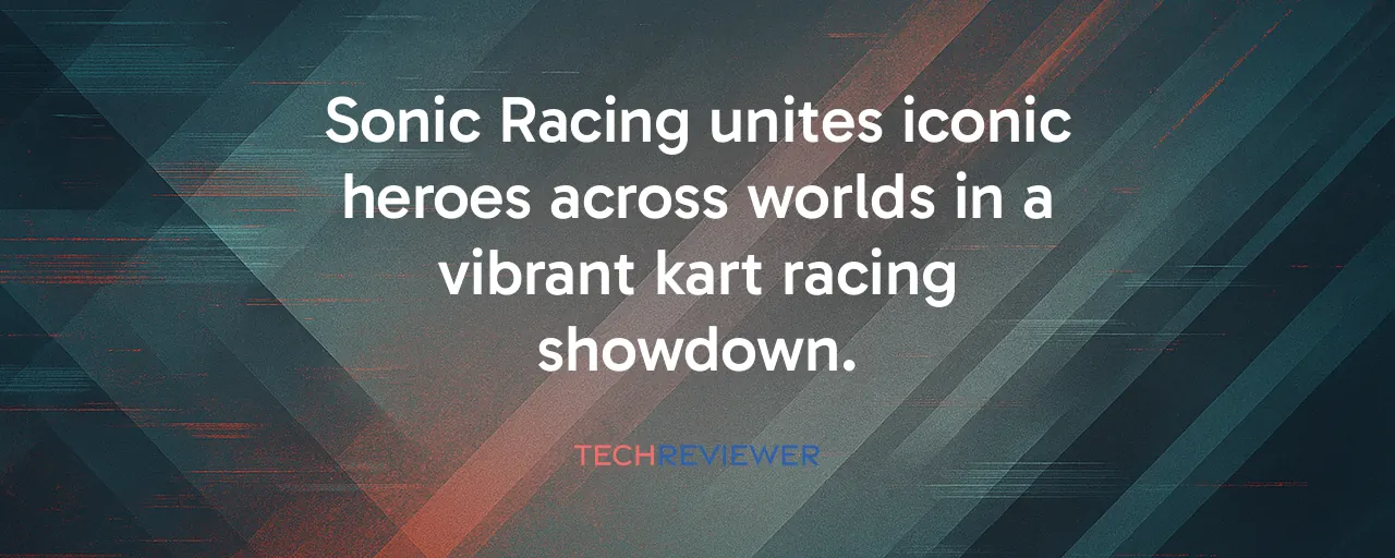 Sonic Racing unites iconic heroes across worlds in a vibrant kart racing showdown.