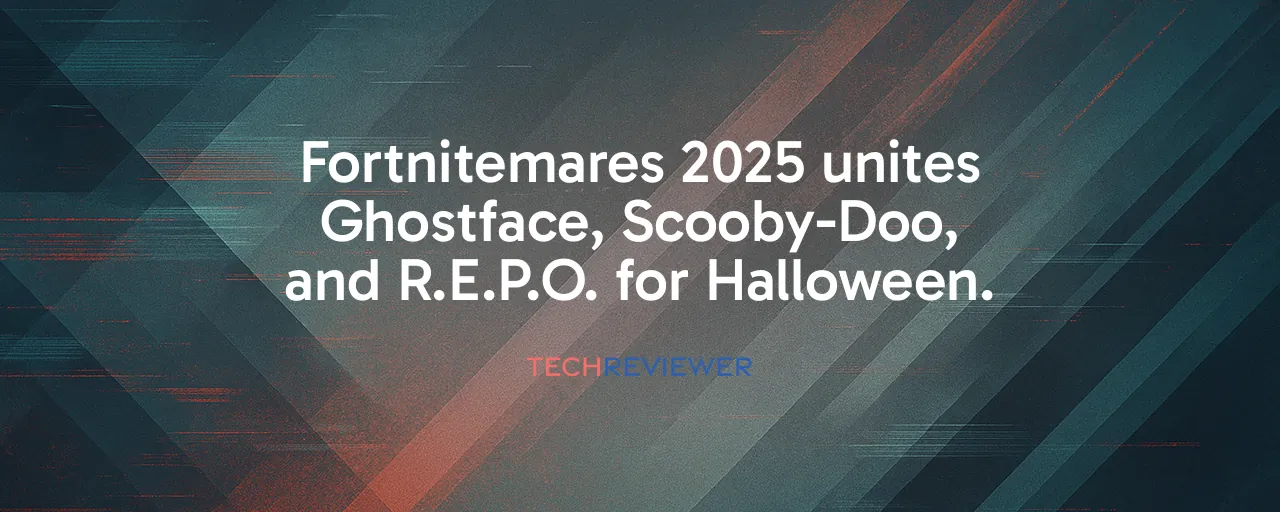 Fortnitemares 2025 unites Ghostface, Scooby-Doo, and R.E.P.O. for Halloween.