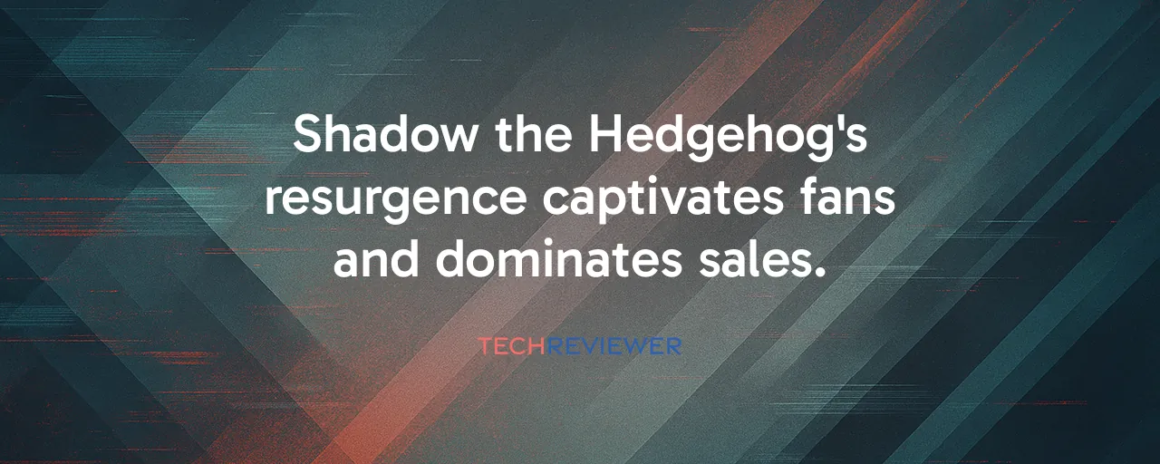 Shadow the Hedgehog's resurgence captivates fans and dominates sales.