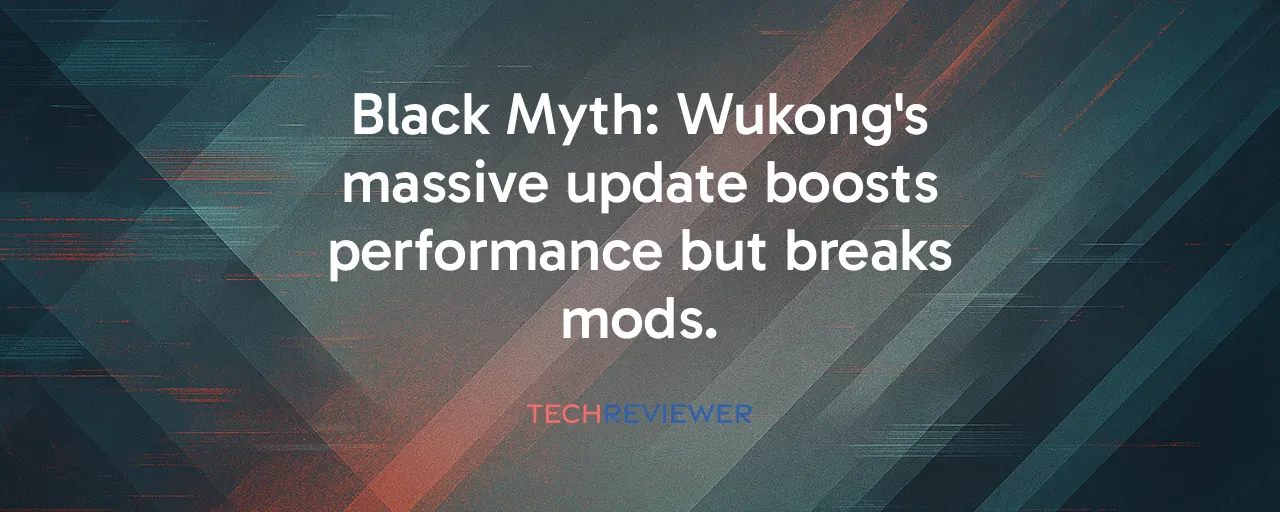 Black Myth: Wukong's massive update boosts performance but breaks mods.