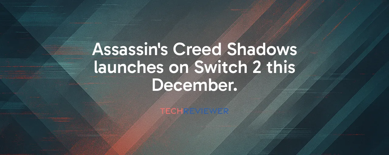 Assassin's Creed Shadows launches on Switch 2 this December.