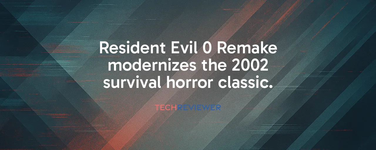 Resident Evil 0 Remake modernizes the 2002 survival horror classic.
