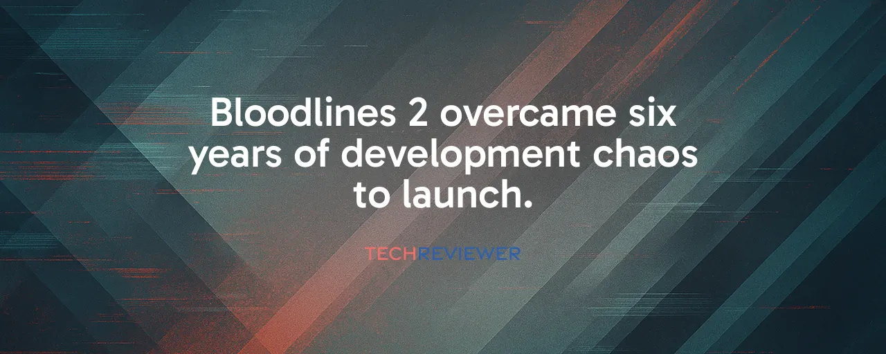 Bloodlines 2 overcame six years of development chaos to launch.