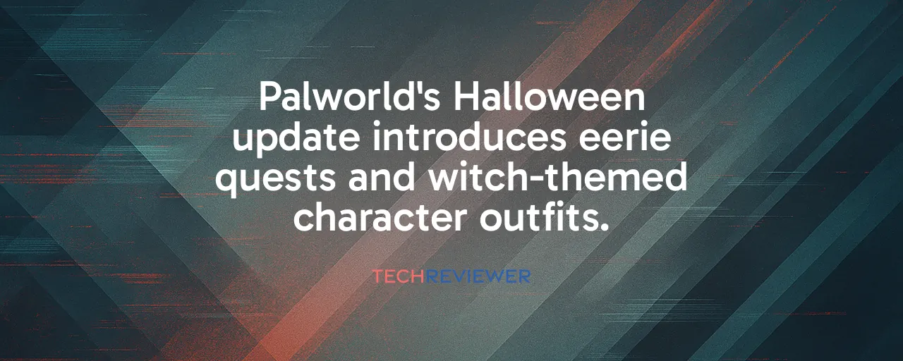 Palworld's Halloween update introduces eerie quests and witch-themed character outfits. Palworld's Halloween update introduces eerie quests and witch-themed character outfits.