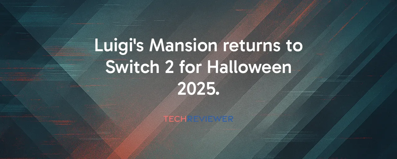 Luigi's Mansion returns to Switch 2 for Halloween 2025.