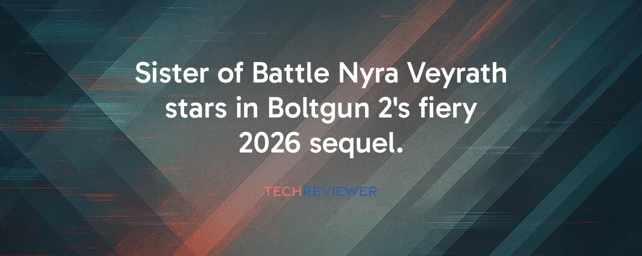 Sister of Battle Nyra Veyrath stars in Boltgun 2's fiery 2026 sequel. Sister of Battle Nyra Veyrath stars in Boltgun 2's fiery 2026 sequel.