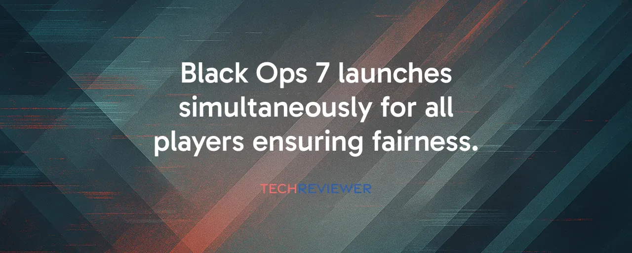 Black Ops 7 launches simultaneously for all players ensuring fairness.