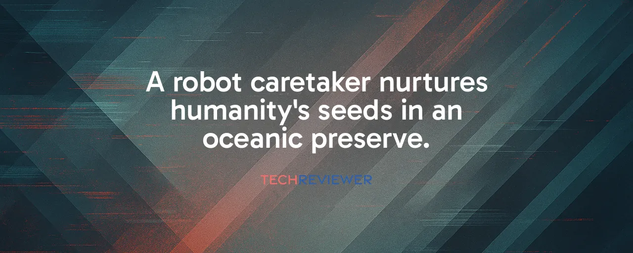 A robot caretaker nurtures humanity's seeds in an oceanic preserve.