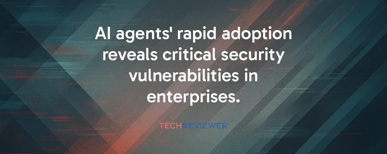 AI agents' rapid adoption reveals critical security vulnerabilities in enterprises.